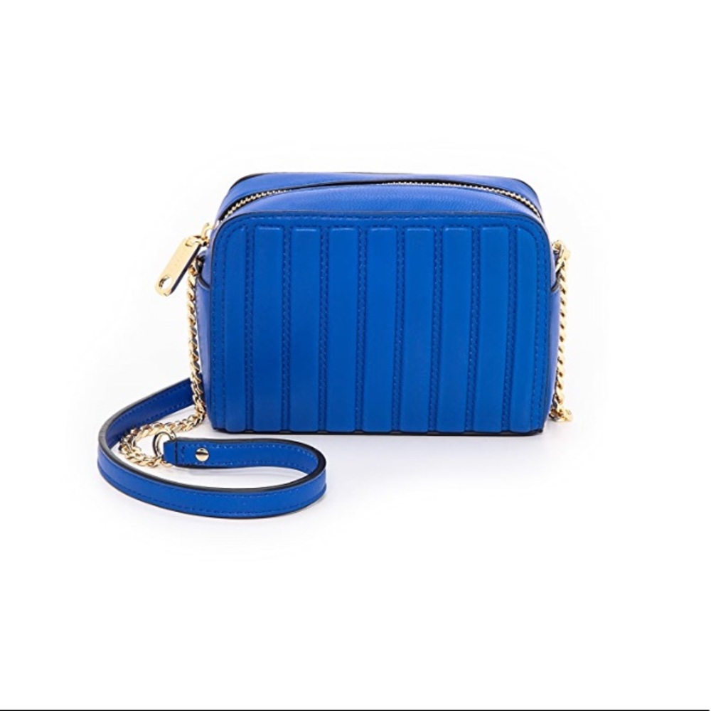 NWT Milly Ludlow Bright Cerulean Blue Mini Crossbody Bag